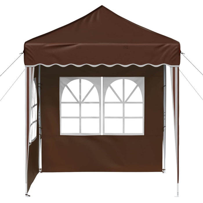 Cort de Petrecere Pop-up Maro 195 x 195 x 245 cm - WALTI WALTI