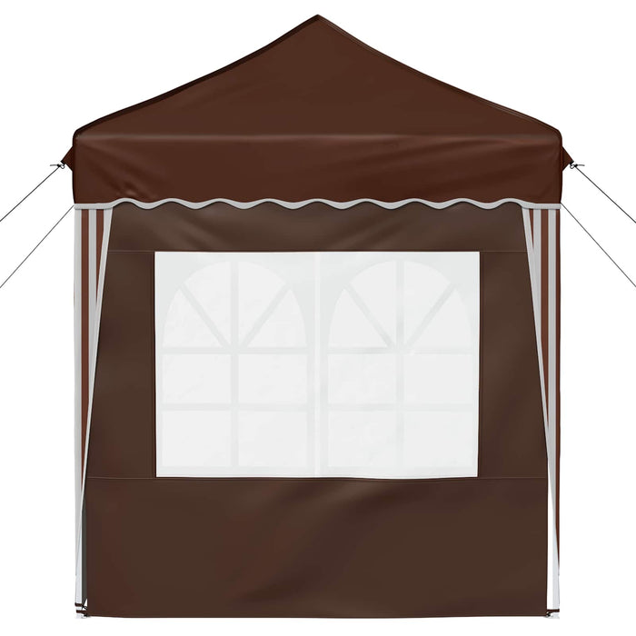 Cort de Petrecere Pop-up Maro 195 x 195 x 245 cm - WALTI WALTI