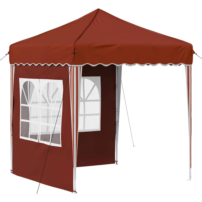 Cort de Petrecere Pop-up Terracota 195 x 195 x 245 cm - WALTI WALTI