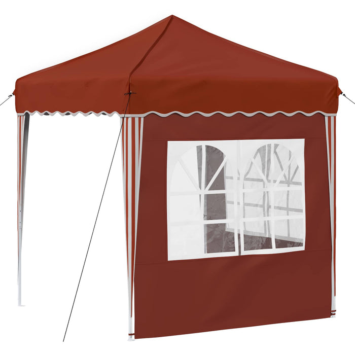 Cort de Petrecere Pop-up Terracota 195 x 195 x 245 cm - WALTI WALTI