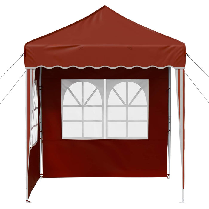 Cort de Petrecere Pop-up Terracota 195 x 195 x 245 cm - WALTI WALTI
