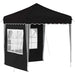 Cort de Petrecere Pop-up Negru 195 x 195 x 245 cm - WALTI WALTI