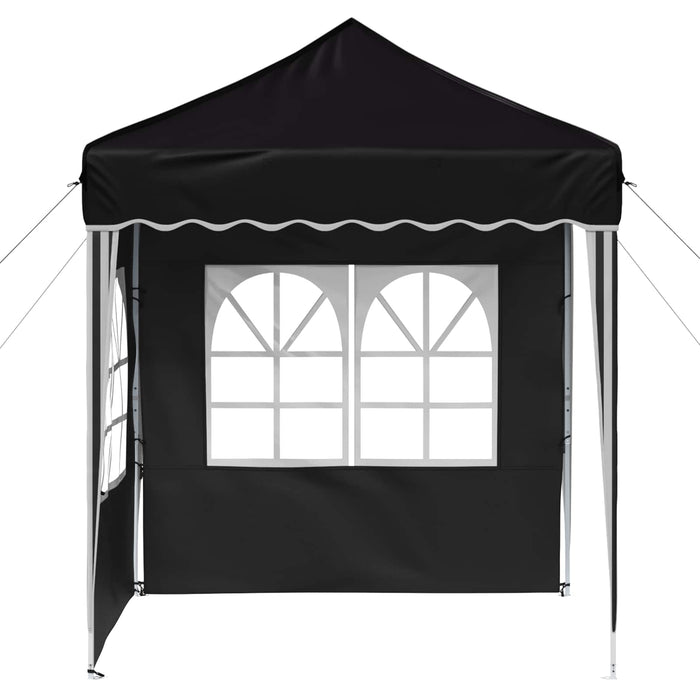 Cort de Petrecere Pop-up Negru 195 x 195 x 245 cm - WALTI WALTI