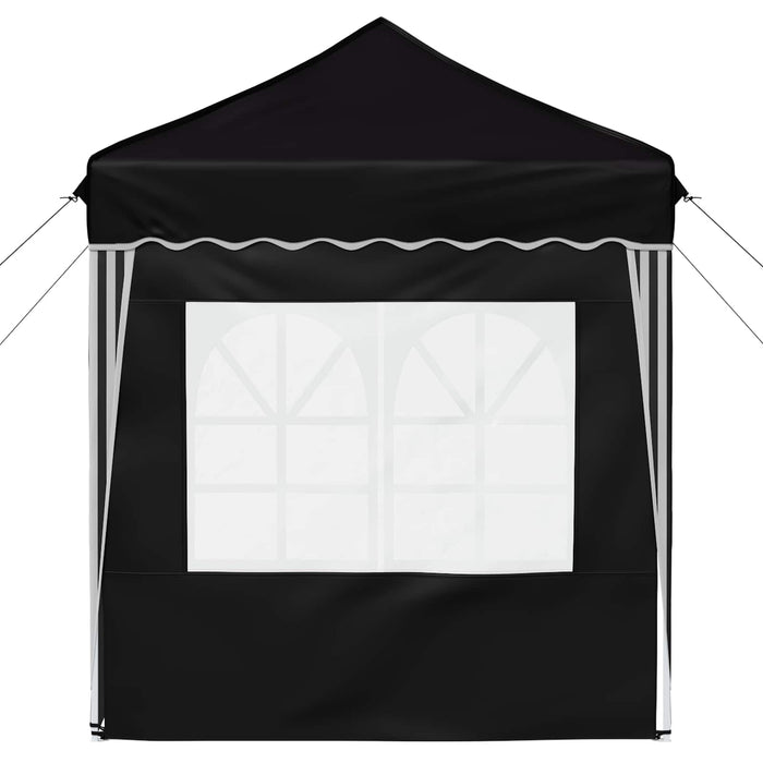 Cort de Petrecere Pop-up Negru 195 x 195 x 245 cm - WALTI WALTI