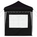 Cort de Petrecere Pop-up Negru 195 x 195 x 245 cm - WALTI WALTI
