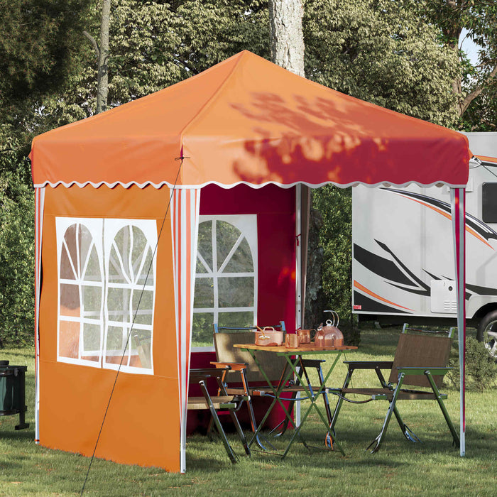 Cort de Petrecere Pop-up Portocaliu 195 x 195 x 245 cm - WALTI WALTI