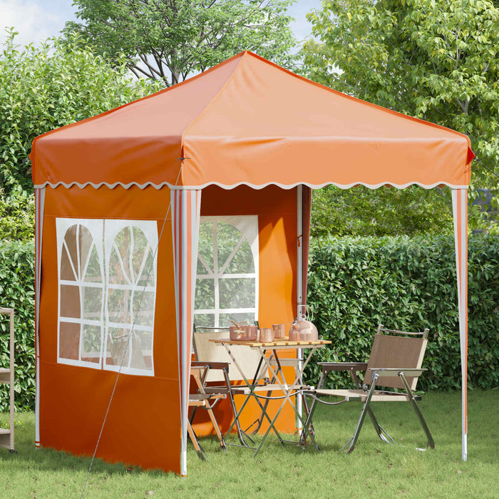 Cort de Petrecere Pop-up Portocaliu 195 x 195 x 245 cm - WALTI WALTI