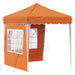 Cort de Petrecere Pop-up Portocaliu 195 x 195 x 245 cm - WALTI WALTI
