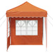 Cort de Petrecere Pop-up Portocaliu 195 x 195 x 245 cm - WALTI WALTI