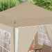 Cort de Petrecere Pop-up Crem 195 x 195 x 245 cm - WALTI WALTI