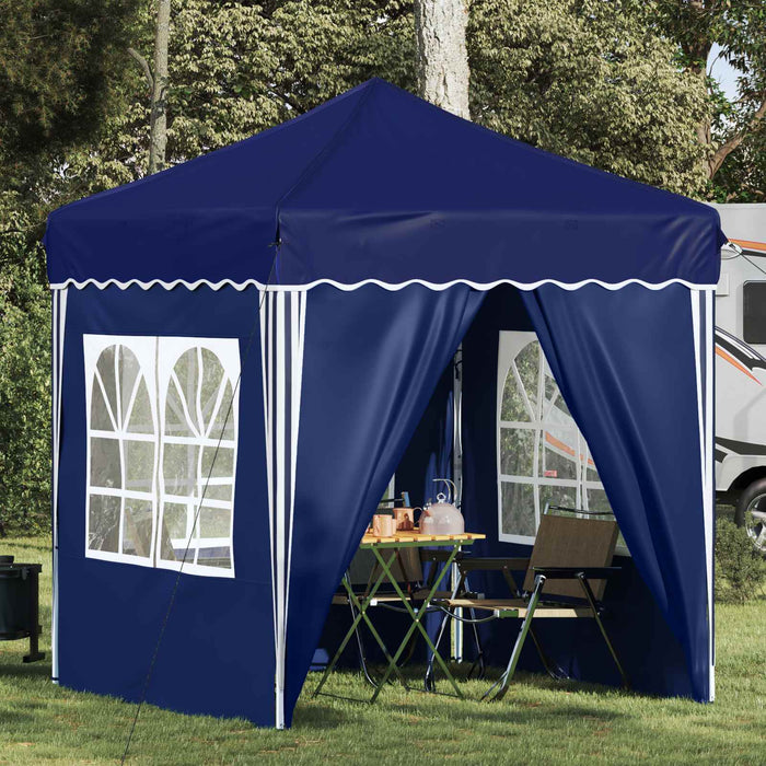 Cort de Petrecere Pop-up albastru 195 x 195 x 245 cm - WALTI WALTI