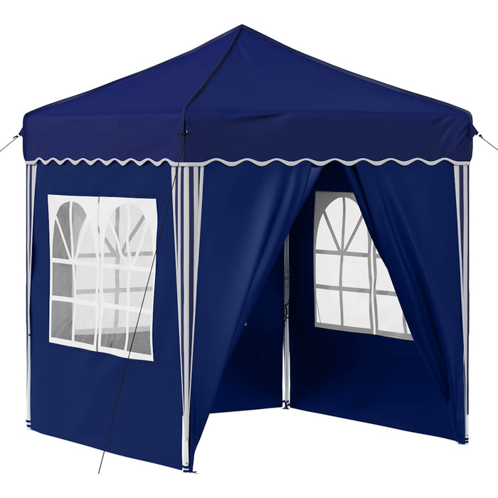 Cort de Petrecere Pop-up albastru 195 x 195 x 245 cm - WALTI WALTI