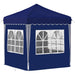 Cort de Petrecere Pop-up albastru 195 x 195 x 245 cm - WALTI WALTI