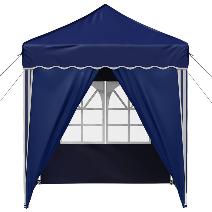 Cort de Petrecere Pop-up albastru 195 x 195 x 245 cm - WALTI WALTI