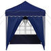 Cort de Petrecere Pop-up albastru 195 x 195 x 245 cm - WALTI WALTI