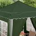Cort de Petrecere Pop-up Verde 195 x 195 x 245 cm - WALTI WALTI