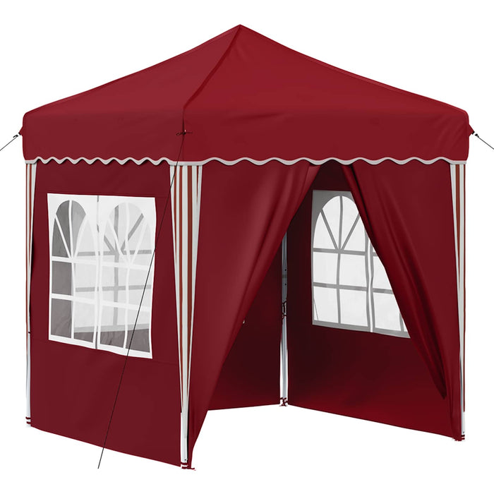 Cort de Petrecere Pop-up Burgundy 195 x 195 x 245 cm - WALTI WALTI