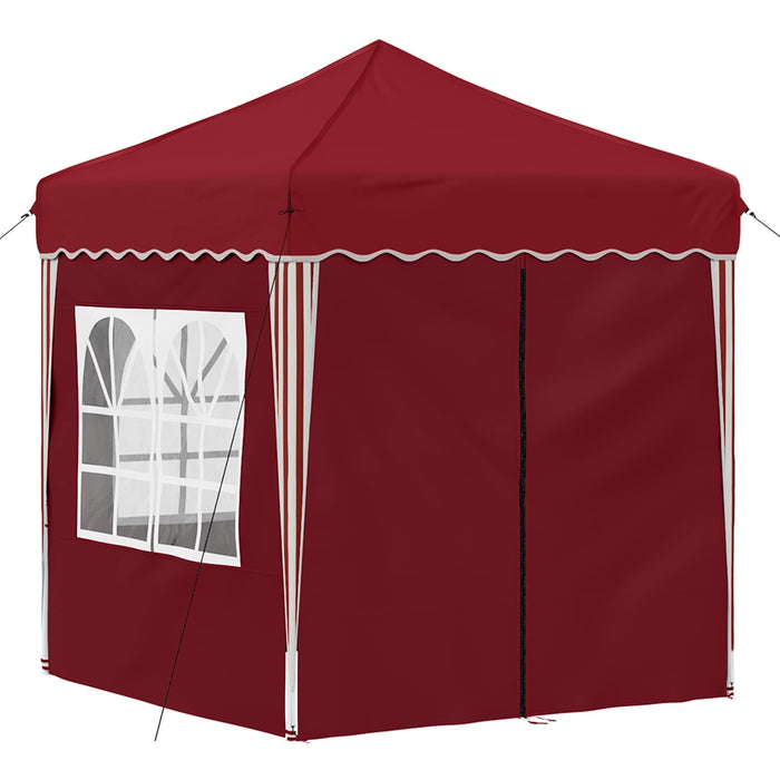 Cort de Petrecere Pop-up Burgundy 195 x 195 x 245 cm - WALTI WALTI