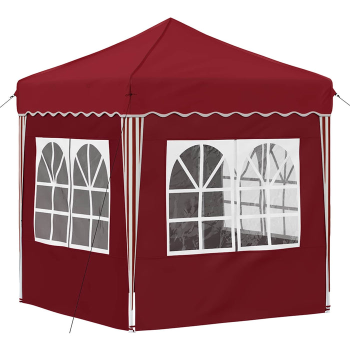 Cort de Petrecere Pop-up Burgundy 195 x 195 x 245 cm - WALTI WALTI