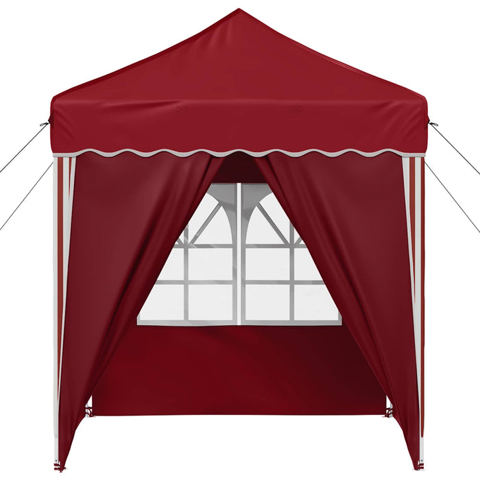 Cort de Petrecere Pop-up Burgundy 195 x 195 x 245 cm - WALTI WALTI