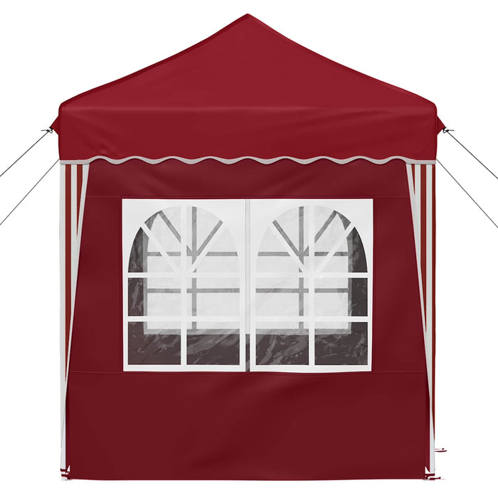 Cort de Petrecere Pop-up Burgundy 195 x 195 x 245 cm - WALTI WALTI