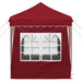 Cort de Petrecere Pop-up Burgundy 195 x 195 x 245 cm - WALTI WALTI