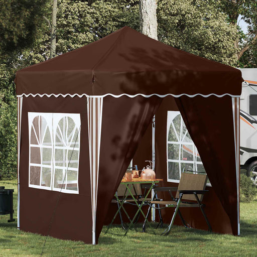 Cort de Petrecere Pop-up Maro 195 x 195 x 245 cm - WALTI WALTI