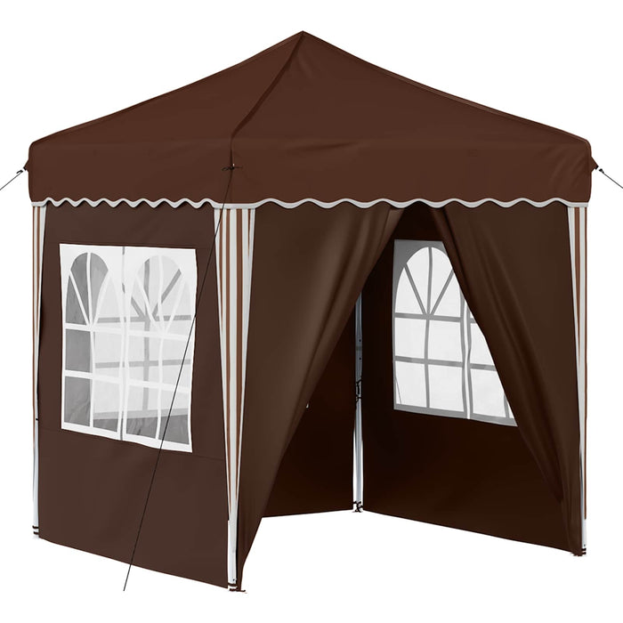 Cort de Petrecere Pop-up Maro 195 x 195 x 245 cm - WALTI WALTI