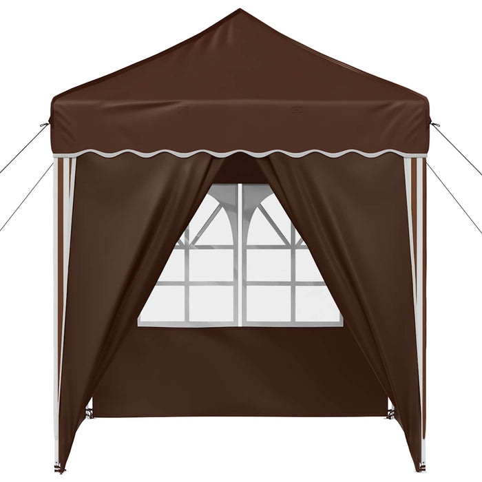 Cort de Petrecere Pop-up Maro 195 x 195 x 245 cm - WALTI WALTI