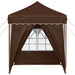 Cort de Petrecere Pop-up Maro 195 x 195 x 245 cm - WALTI WALTI