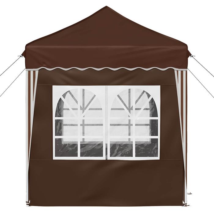 Cort de Petrecere Pop-up Maro 195 x 195 x 245 cm - WALTI WALTI