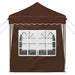 Cort de Petrecere Pop-up Maro 195 x 195 x 245 cm - WALTI WALTI