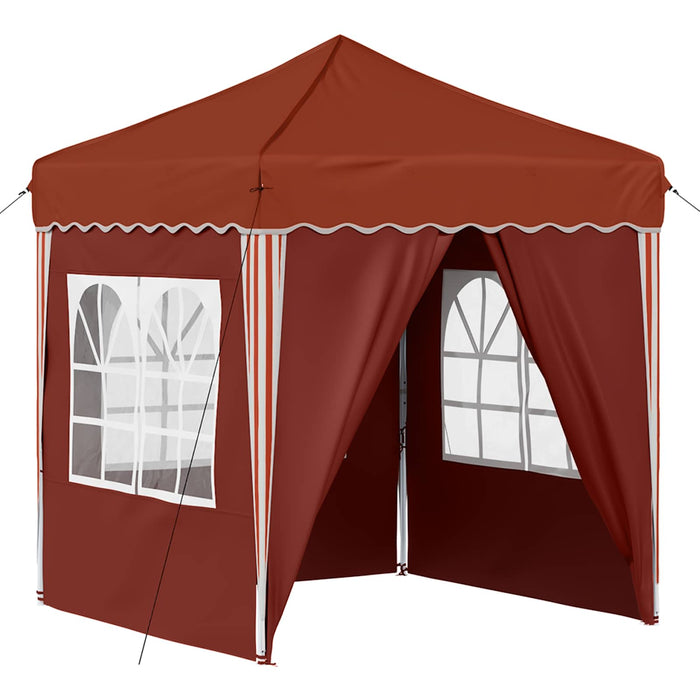 Cort de Petrecere Pop-up Terracota 195 x 195 x 245 cm - WALTI WALTI