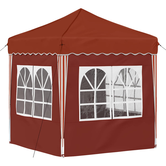 Cort de Petrecere Pop-up Terracota 195 x 195 x 245 cm - WALTI WALTI