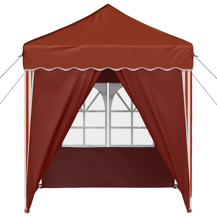 Cort de Petrecere Pop-up Terracota 195 x 195 x 245 cm - WALTI WALTI