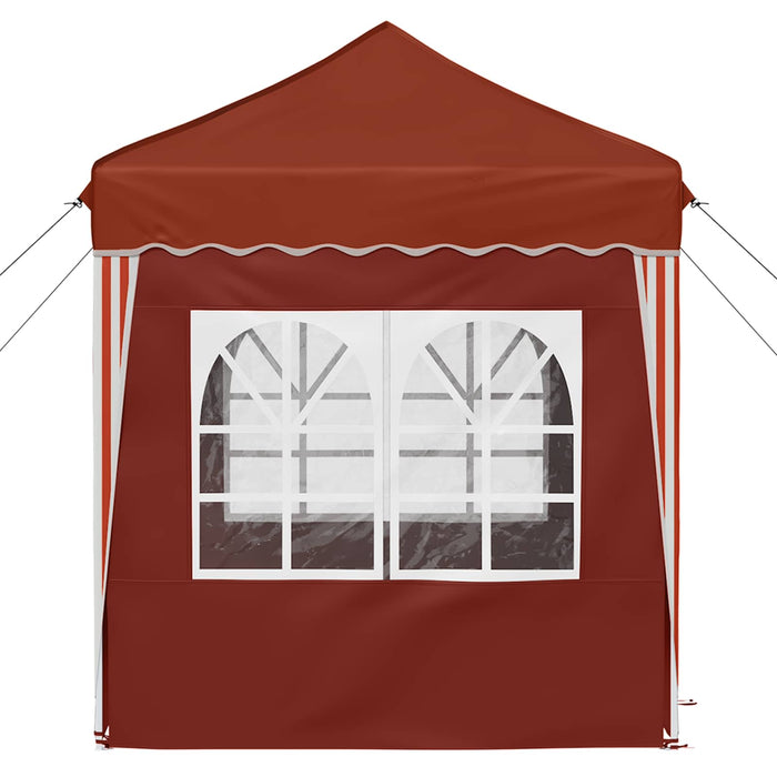 Cort de Petrecere Pop-up Terracota 195 x 195 x 245 cm - WALTI WALTI