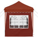 Cort de Petrecere Pop-up Terracota 195 x 195 x 245 cm - WALTI WALTI