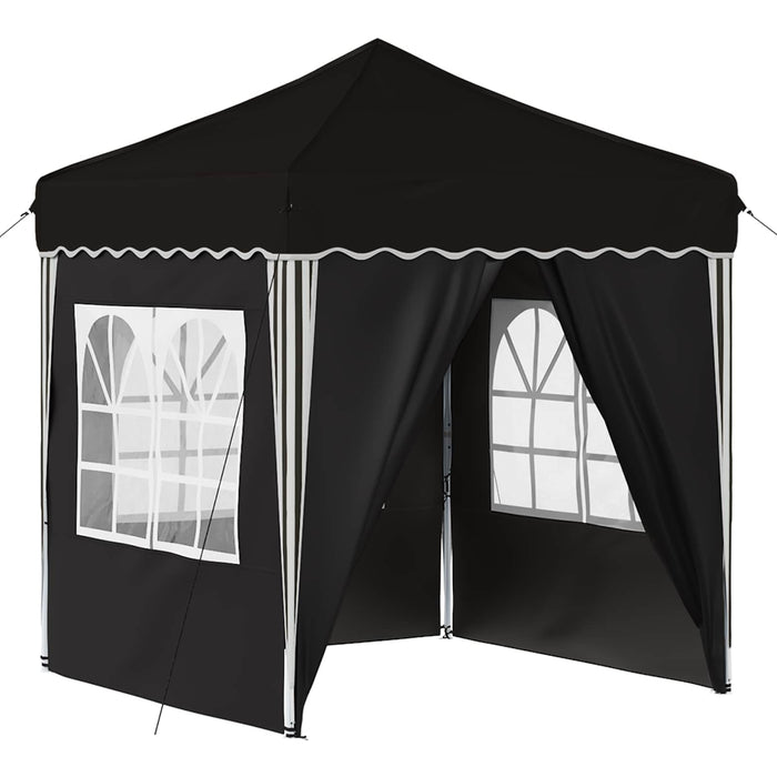 Cort de Petrecere Pop-up Negru 195 x 195 x 245 cm - WALTI WALTI