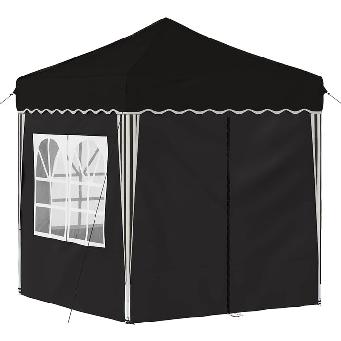 Cort de Petrecere Pop-up Negru 195 x 195 x 245 cm - WALTI WALTI