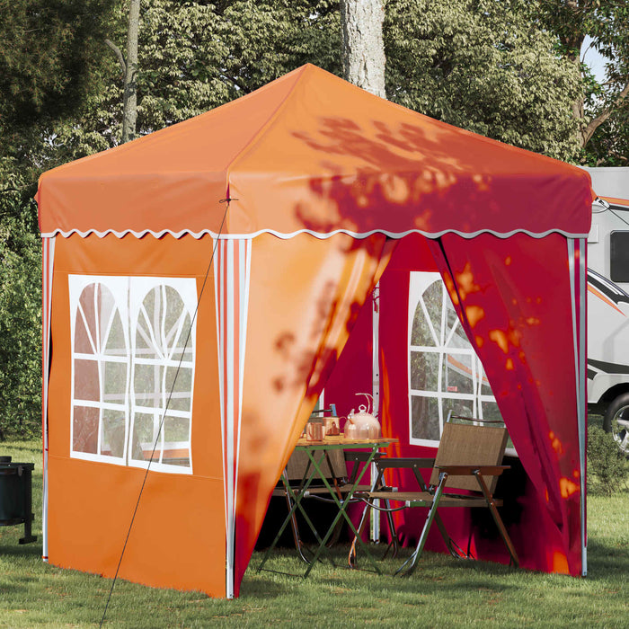 Cort de Petrecere Pop-up Portocaliu 195 x 195 x 245 cm - WALTI WALTI