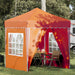 Cort de Petrecere Pop-up Portocaliu 195 x 195 x 245 cm - WALTI WALTI