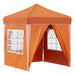 Cort de Petrecere Pop-up Portocaliu 195 x 195 x 245 cm - WALTI WALTI