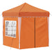 Cort de Petrecere Pop-up Portocaliu 195 x 195 x 245 cm - WALTI WALTI