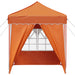 Cort de Petrecere Pop-up Portocaliu 195 x 195 x 245 cm - WALTI WALTI