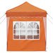 Cort de Petrecere Pop-up Portocaliu 195 x 195 x 245 cm - WALTI WALTI