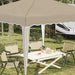 Cort de Petrecere Pop-up Crem 288 x 288 x 245 cm - WALTI WALTI