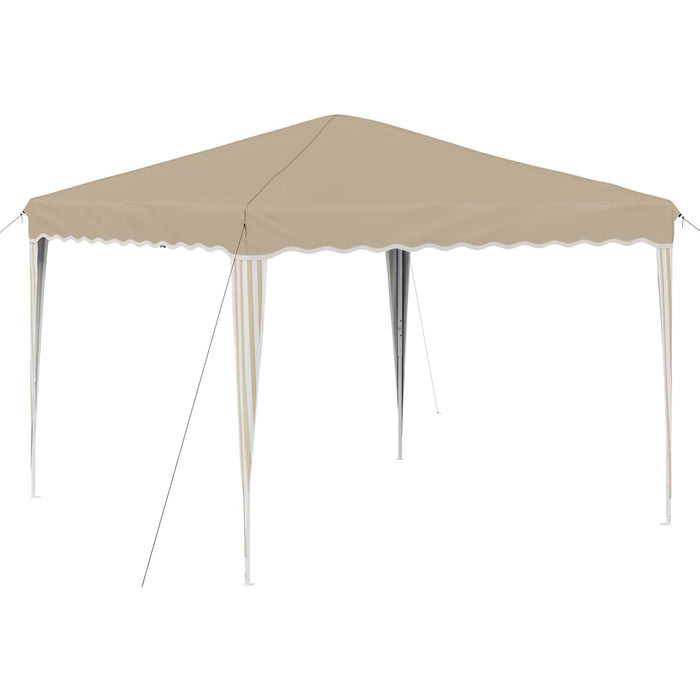 Cort de Petrecere Pop-up Crem 288 x 288 x 245 cm - WALTI WALTI