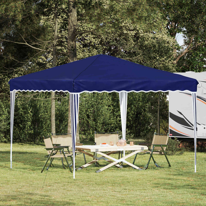 Cort de Petrecere Pop-up albastru 288 x 288 x 245 cm - WALTI WALTI