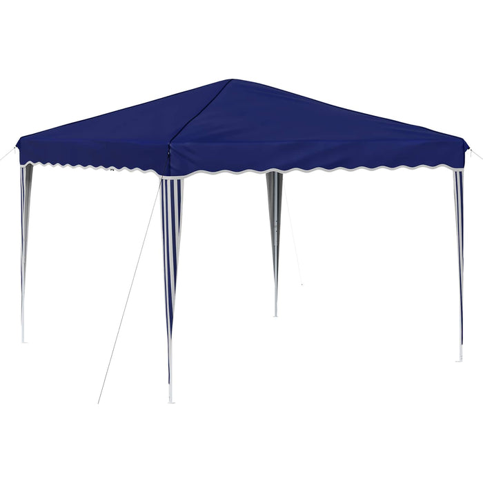 Cort de Petrecere Pop-up albastru 288 x 288 x 245 cm - WALTI WALTI