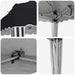 Cort de Petrecere Pop-up Antracit 288 x 288 x 245 cm - WALTI WALTI